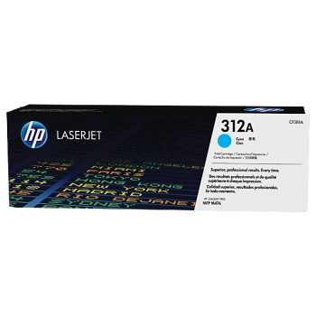 HP 312A ORIGINAL CYAN TONER CARTRIDGE 2.7K Suits LaserJet Pro MFP M476DN / M476DW / M476NW