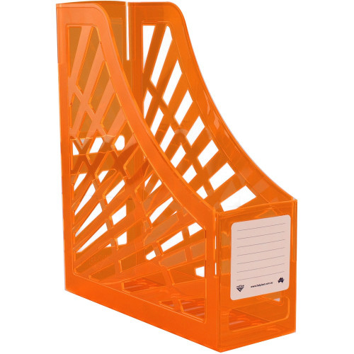 ITALPLAST NEON MAGAZINE HOLDER Neon Orange