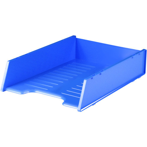 ITALPLAST A4 "Multi Fit" Fruit Document Tray - Blueberry, Each