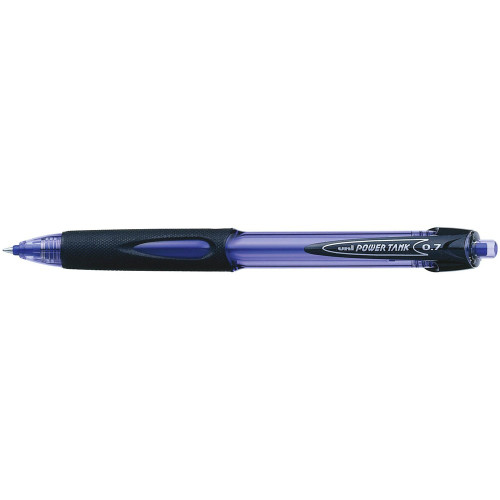 UNIBALL POWERTANK RETRACT B/P PEN 0.7mm BLUE SN227FBL