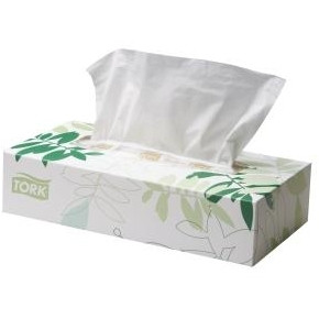 Tork F1 Extra Soft Premium 2 Ply Facial Tissue, Box of 100 (2170302 / 2311408)