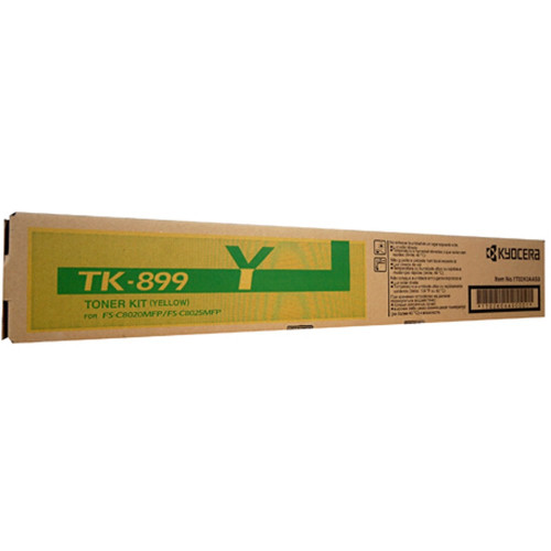 Kyocera TK-899 Yellow Toner 6K Suits FSC8020 / 8025