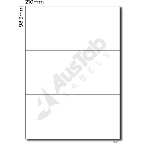AUSTAB CL03 COPIER LABELS