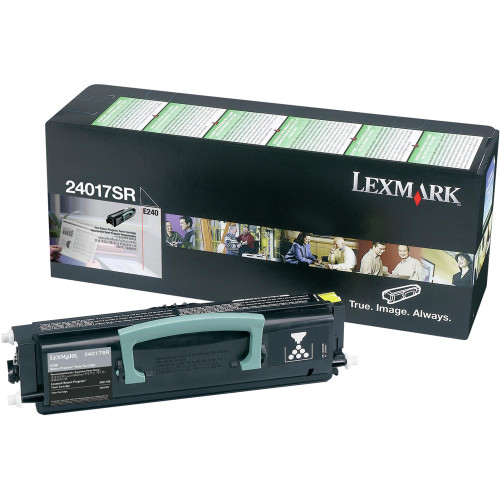 LEXMARK 24017SR ORIGINAL RETURN PROGRAM BLACK CART 2K Suits Lexmark E240