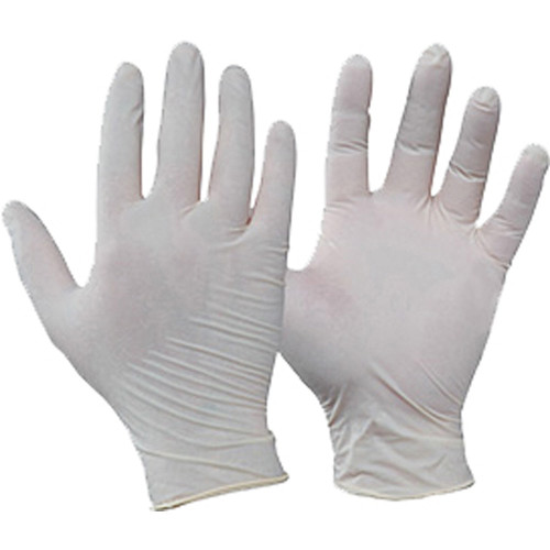 Maxisafe Disposable Gloves Latex Powdered Large, Pack of 100