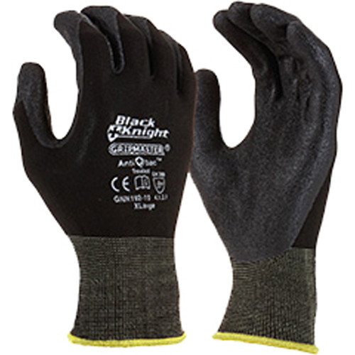 Maxisafe Synthetic Coat Gloves Black Knight Gripmaster Glove 3XL