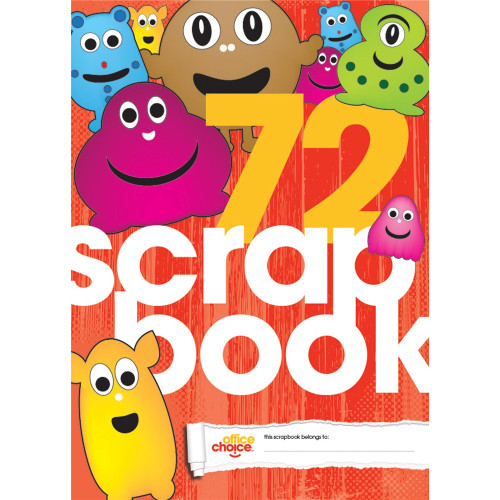 OFFICE CHOICE SCRAP BOOK 335x240mm 72pg ** While Stocks Last **