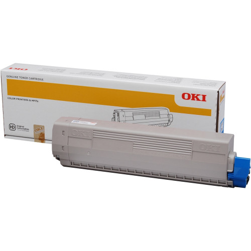 OKI C831N ORIGINAL BLACK TONER CARTRIDGE 10K (44844528)