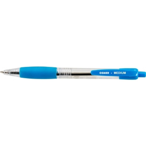 OSMER RETRACTABLE BALLPOINT PENS Blue Bx12