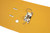 MARBIG PE LINEN LEVER ARCH A4 - Yellow 6601030 / 6501005