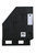 MARBIG MAGAZINE FILES A4 PVC W70xD245xH310 Black