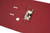 MARBIG LEVER ARCH FILE FOOLSCAP DEEP RED