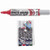 Pentel MWL5 Maxiflo Whiteboard Marker Bullet Point 2.1mm Red, Box of 12