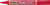 Pentel N860 Permanent Marker Chisel Point 1.5-4.5mm Red, Each