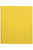 MARBIG RING BINDER A4 25MM 2D PE LEMON