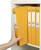 MARBIG RING BINDER A4 25MM 2D PE YELLOW