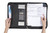SPIRAX ZIPPERED 4 RINGBINDER COMPENDIUM A4