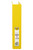 MARBIG CLEARVIEW INSERT BINDER A4 38MM 2D YELLOW