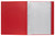 MARBIG A4 20 FIXED POCKET DISPLAY BOOK WITH INSERT COVER RED