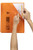 MARBIG DISPLAY BOOK REFILLABLE 20 POCKET A4 ORANGE