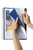 MARBIG DISPLAY BOOK W/INSERT COVER NON-REFILLABLE 40 PAGES BLUE