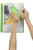 MARBIG REFILLABLE DISPLAY BOOK 20 POCKET INSERT COVER LIME