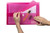 MARBIG POLYPICK WALLET FOOLSCAP TRANSLUCENT PINK