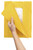 MARBIG SOFT TOUCH DOCUMENT WALLET A4 LEMON