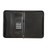 SPIRAX SLIMLINE ZIPPERED COMPENDIUM A4 BLACK