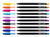 ARTLINE SUPREME BALLPOINT ASTD BRIGHTS PK10