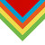 Quill Coloured Board 210gsm A4 - Brights Assorted, Pack of 100