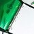 Bantex Translucent ZiPPer Binder PP A4 3-O Ring 25mm - Green (20835)