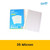Bantex Economy Sheet Protectors PP A4 35 Micron - Clear, Pack of 10 (2021-88)
