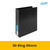 Bantex Standard Insert Ring Binder PP A4 3D Ring 65mm - Black (2736-310)