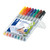 Staedtler 312 Lumocolor Non-Permanent Broad Pens - Wallet of 8 Assorted Colours
