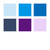 Staedtler 371 Pigment Arts Brush Pen, Blues & Violets, Pack of 6
