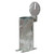 Bollard 90mm In-Ground Removable Padlock Stainless Steel 316
