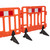 Plastic Fence Portable Barrier - 1000mm Orange