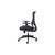 Ava Black Arms Chair Upto 135Kg with 10 Year Warranty, Each