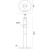 T-Top Bollard with Base 6kg, Each