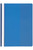 MARBIG A4 DELUXE PP FLAT FILES (CLEAR FRONT) Blue