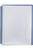 MARBIG REFILLABLE DISPLAY BOOKS Clear Front Blue Back A4 20 Pocket