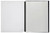 MARBIG DISPLAY BOOK - REFILLABLE A4 CLEAR FRONT Black Back
