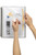 MARBIG REFILLABLE DISPLAY BOOKS Clear Front Grey Back A4 20 Pocket