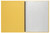 MARBIG REFILLABLE DISPLAY BOOK A4 40 Pocket Yellow