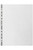 MARBIG COPYSAFE A4 GLASS CLEAR WITH SILVER STRIP Clear Bx100