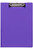 MARBIG SUMMER COLOR CLIPFOLDER A4 PVC PURPLE 4300619A