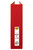 MARBIG ENVIRO CLEARVIEW INSERT BINDERS A4 2 'D' 50mm Red