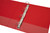 MARBIG ENVIRO CLEARVIEW INSERT BINDERS A4 4 'D' 50mm Red