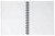 SPIRAX 511 NOTEBOOK HARDCOVER 100 Leaf 225x175mm 56511A Assorted Pack of 4